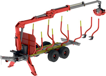 Der neue R�ckewagen der Baureihe M wurde auf der Forst Live 2023 pr�sentiert.