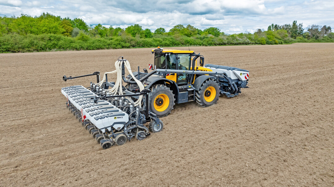 Sky Agriculture stellt die Einzelkorns�maschine Sonic vor.
