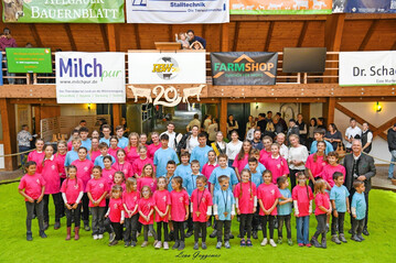 Die Teilnehmer und Teilnehmerinnen des RBW-Jungz�chtertages hatten viel Spa�.