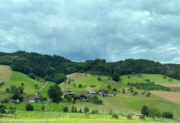 Ländlicher Raum im Schwarzwald.