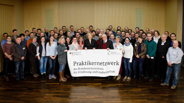 100 Praktiker treffen sich zum Austausch �ber aktuelle Themen mit dem BMEL in Berlin.