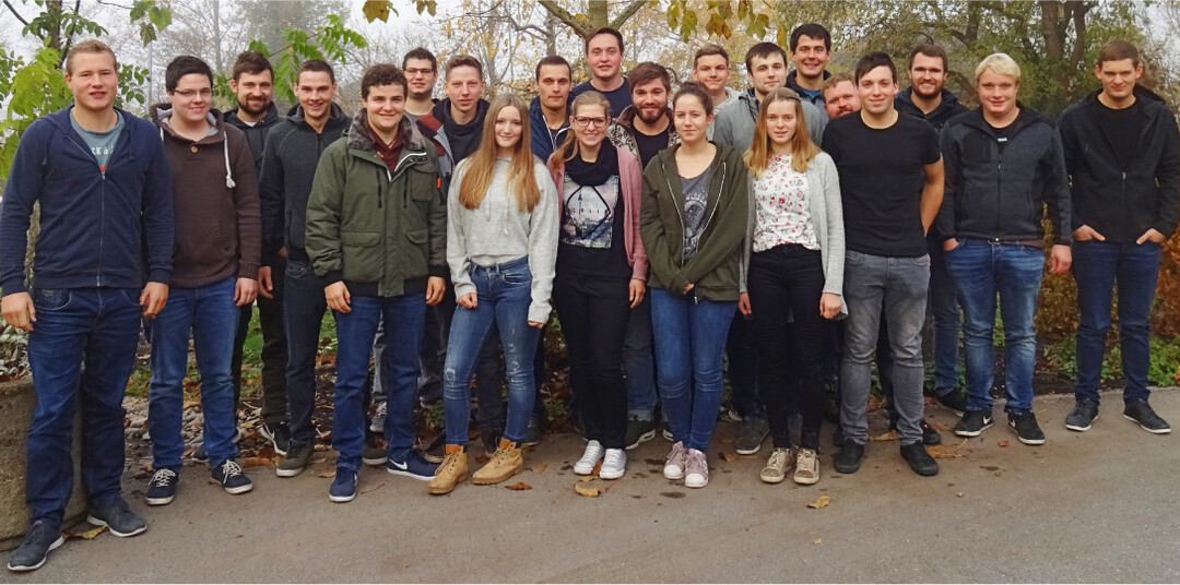 Die Studierenden am Anfang ihrer Weiterbildung im November 2018.