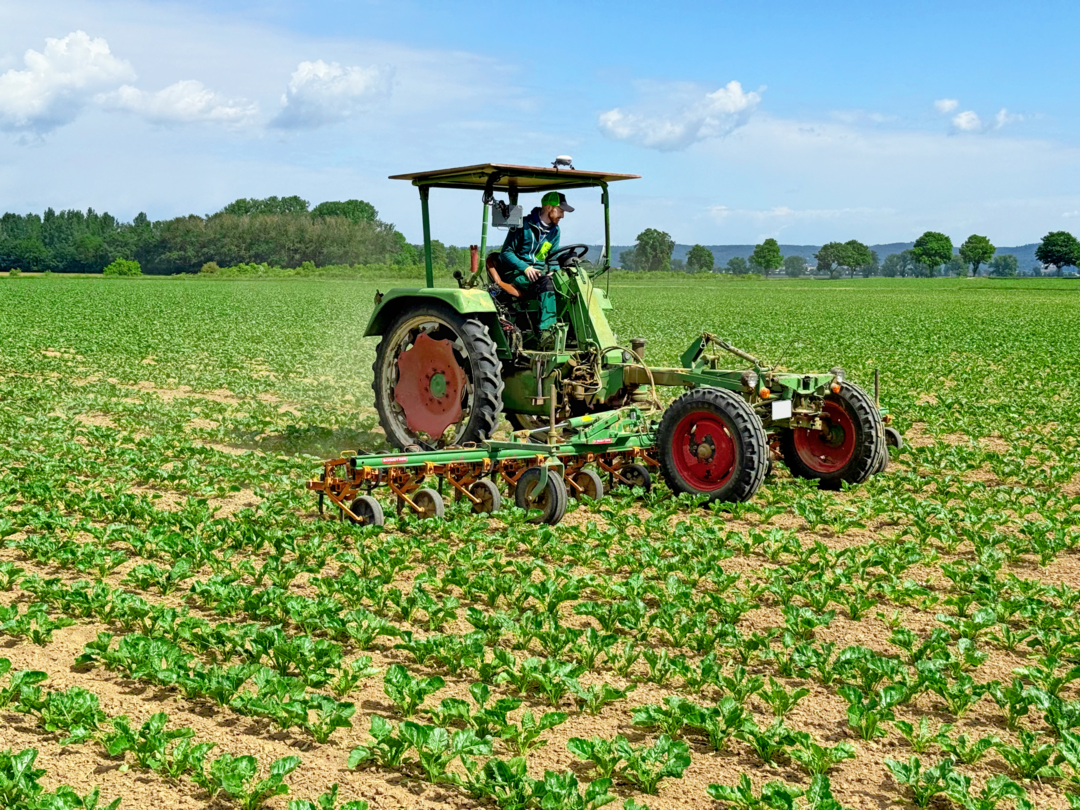 Das Lenksystem Cropster Guide l�sst sich auch auf �lteren Fahrzeugen nachr�sten.