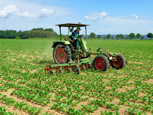 Das Lenksystem Cropster Guide lässt sich auch auf älteren Fahrzeugen nachrüsten.