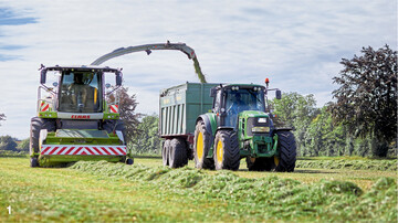 1 Die Erfassung am selbstfahrenden Feldh�cksler ist derzeit f�r die Praxis die einfachste M�glichkeit, Ertr�ge von Gr�nlandfl�chen festzuhalten. Damit ist die Lieferung schlagbezogener oder bei Nutzung von GPS-Daten teilfl�chenspezifischer Daten m�glich.