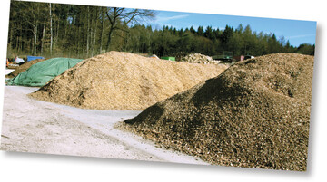 Lagermieten sollten in Kegelform oder in Satteldachform aufgesch�ttet werden.