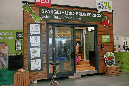 Ein Schwerpunkt auf der Messe war der Verkauf mit weniger oder ohne Personal.