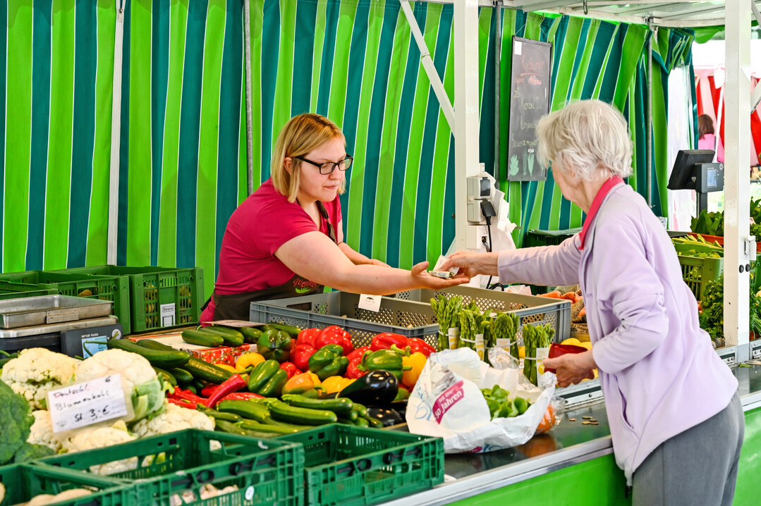 84 Prozent der über 60-Jährigen ist die regionale Herkunft von Lebensmitteln wichtig.