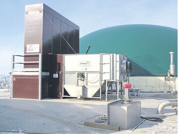 Die Trocknung der Gärreste ist ein ausgreiftes Verfahren, um das Endsubstrat aus Biogasanlagen aufzubereiten.