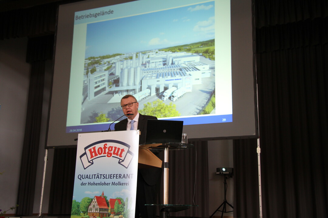 Der gesch�ftsf�hrende Vorstand, Martin Boschet, stellte den Gesch�ftsbericht 2015 vor.