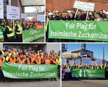 Bundesweite Proteste