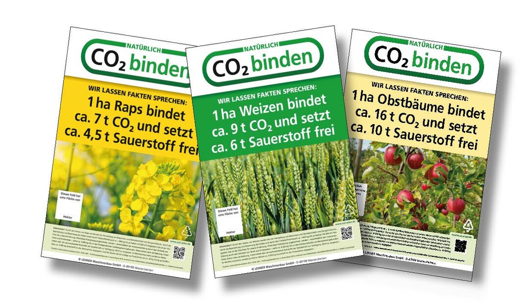 Mit Motiv-Plakaten entlang der Felder k�nnen Informationen zur Bedeutung der Landwirtschaft im CO2-Kreislauf an Spazierg�nger und Freizeitsuchende vermittelt werden.