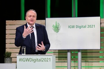  Joachim Rukwied bei der Er�ffnung der Internationalen Gr�nen Woche (IGW) digital 2021