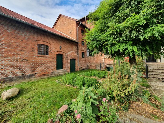 Das Verwaltungsgebäude des Betriebs in Alt Madlitz