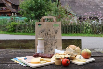 Beim Naturpark-Brunch gibt es herzhafte Speisen und Wissenwertes zur Landwirtschaft vor Ort.