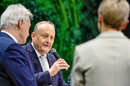 DBV-Präsident Joachim Rukwied bei der Eröffnungsfeier zur Grünen Woche 2026.