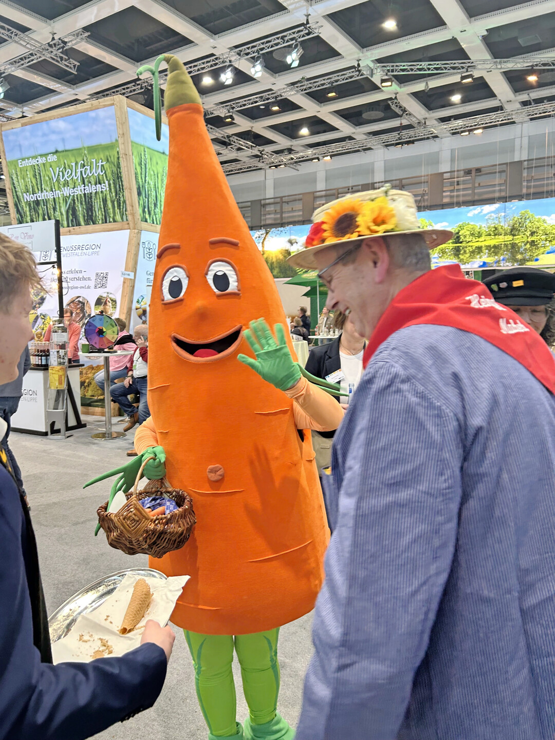 Gruß von der Messe.