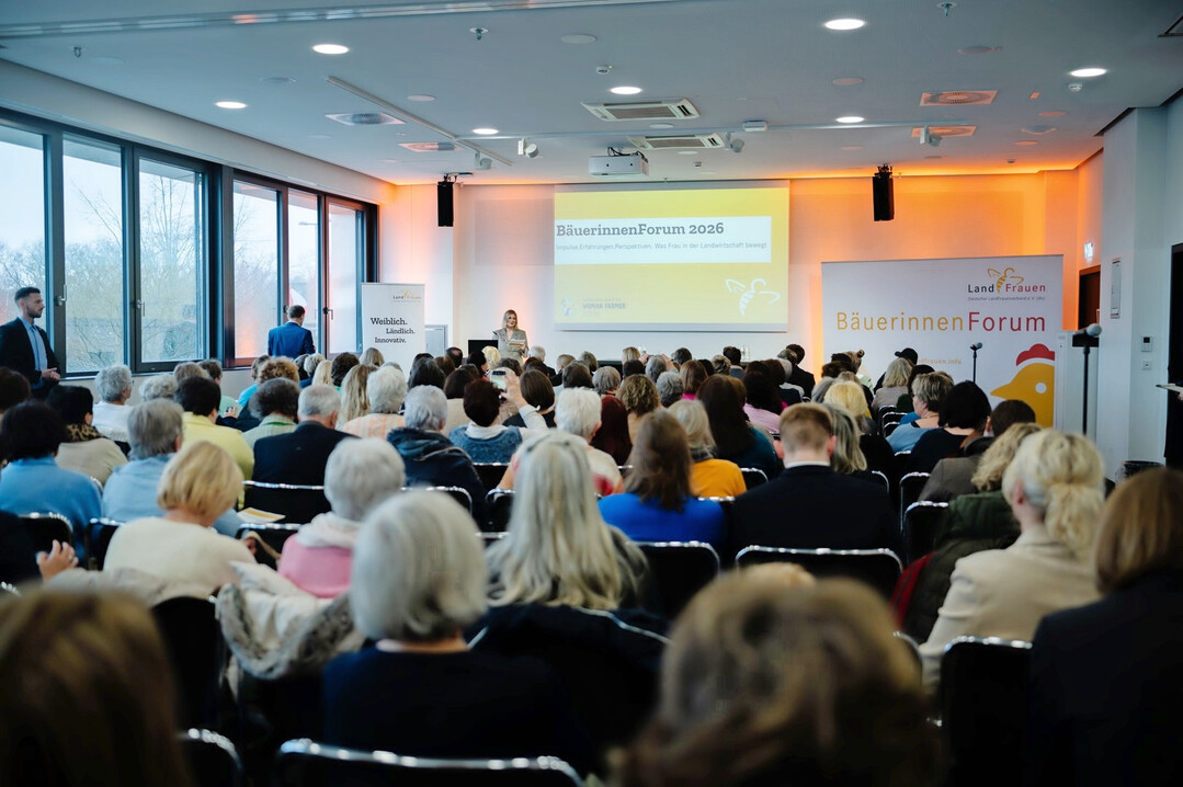 Das B�uerinnen-Forum 2026 auf der Gr�nen Woche.