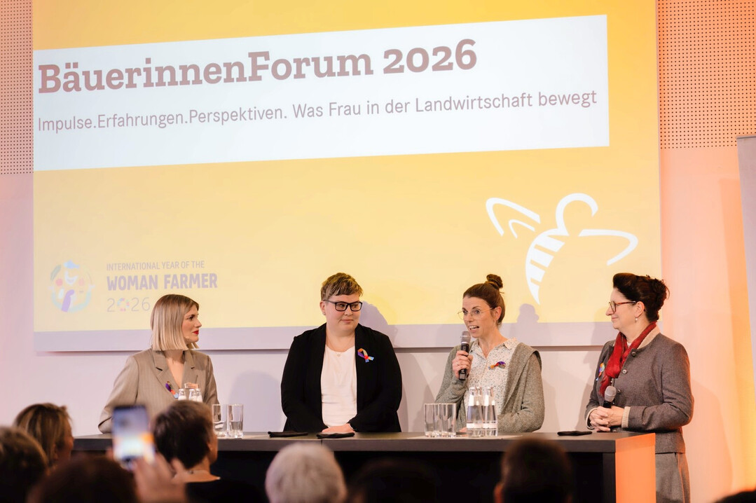 Das B�uerinnen-Forum 2026 auf der Gr�nen Woche.