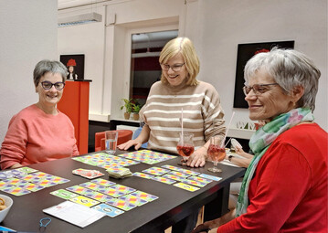 Der Spieleabend kam gut an.