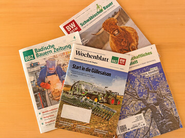 Das neue Baden W�rttembergische landwirtschaftliche Wochenblatt.