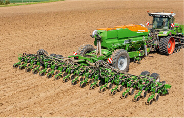 Bei der Saatgutvereinzelung setzt Amazone auf seine PreTeC-Vereinzelungsaggregate, die mit dem �berdruckprinzip arbeiten.