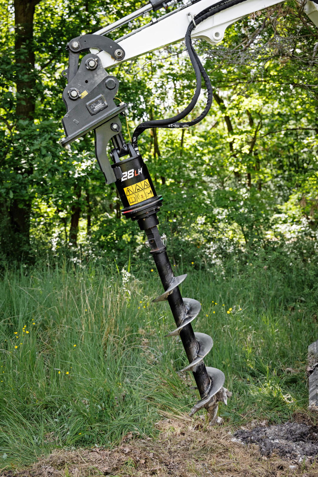 Durch die kompakte Bauweise wird eine gr��ere Bohrtiefe erreicht.