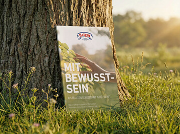 Offene Kommunikation �ber Umweltstandards: Die Hohenloher Molkerei eG in Schw�bisch Hall informiert �ber ihre Nachhaltigkeitsstrategie. Vielen Verbrauchern ist die Molkerei durch die Eigenmarke �Hofgut� bekannt.