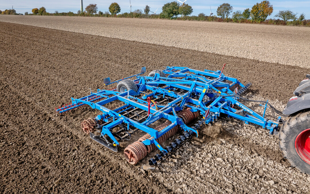 Verschiedene Arbeitswerkzeuge lassen sich bei der Kurant kombinieren.