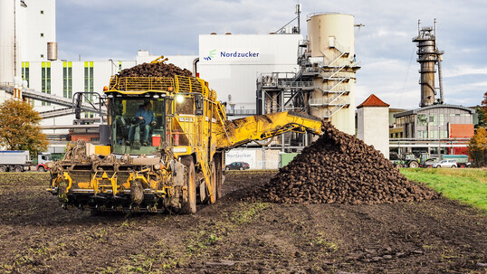 D�nger- und Zuckerindustrie wollen die CO2-Abgabe bei der R�benproduktion senken.&nbsp;