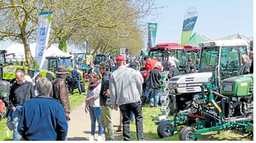 Bei herrlichem Wetter zog der Tag der Technik der Lehr- und Versuchsanstalt für Wein- und Obstbau Weinsberg viele Besucher an.