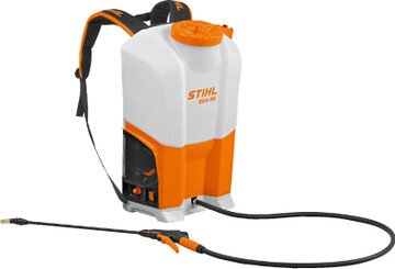 Eine komfortable Anwendung mit dem Akku-Spritzger�t.