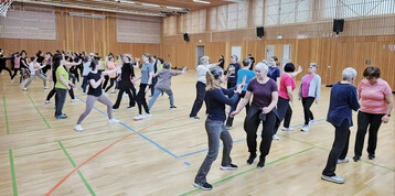 Im Selbstverteidigungskurs waren die Teilnehmerinnen auf Zack.