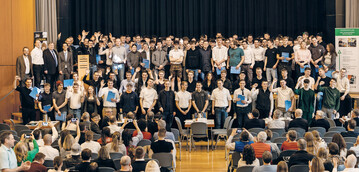 136 Gesellinnen und Gesellen des Land- und Baumaschinenhandwerks freuten sich Ende Februar �ber ihren erfolgreichen Abschluss.