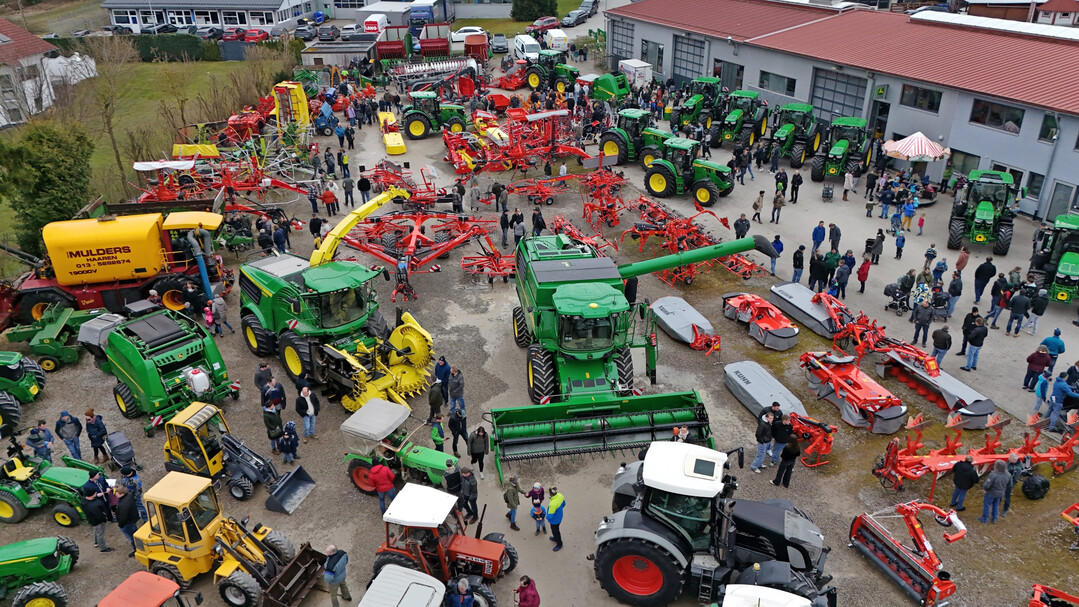 Einen großen Besucherandrang meisterte die Firma Baier Landtechnik GmbH bei ihrer Hausausstellung Mitte März.