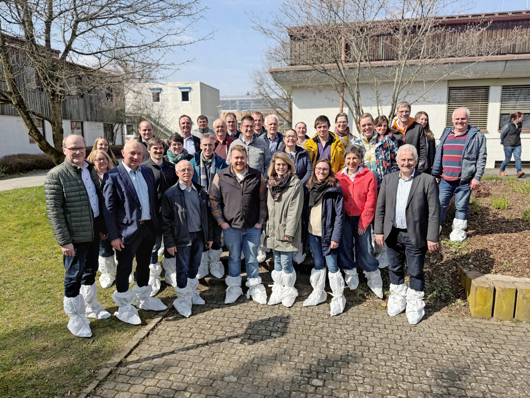 Die Mitglieder der Bildungsaussch�sse der beiden Bauernverb�nde trafen sich in Aulendorf. 