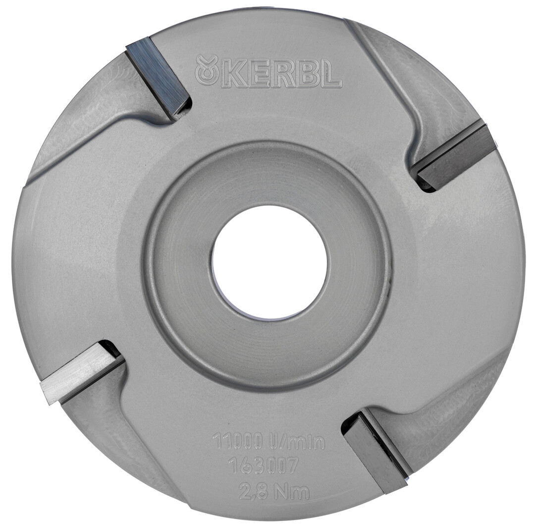 Die Messer lassen sich beidseitig nutzen.