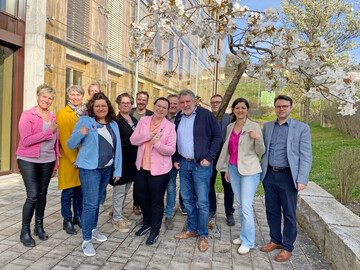 Die Verbandsspitzen von BLHV und LFVS sind in gutem Austausch.