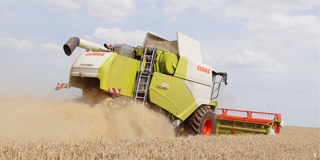 Der Strohh�cksler am M�hdrescher hat im Hinblick auf die Strohrotte eine wichtige Aufgabe zu erf�llen.