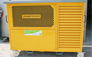 Besonders effektiv und schnell bringt man Getreide mit einem Kühlgerät auf stabile Lagerverhältnisse.