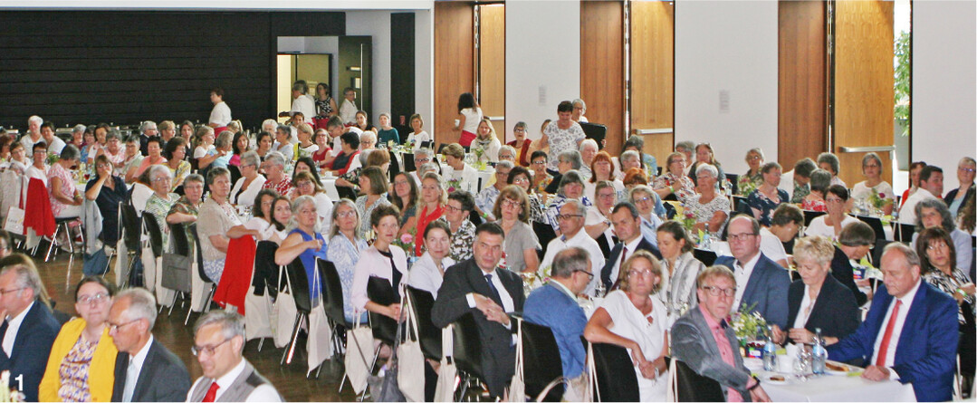 Coronabedingt um ein Jahr verz�gert feierten die Landfrauen in Sigmaringen ihr 40-j�hriges Bestehen.