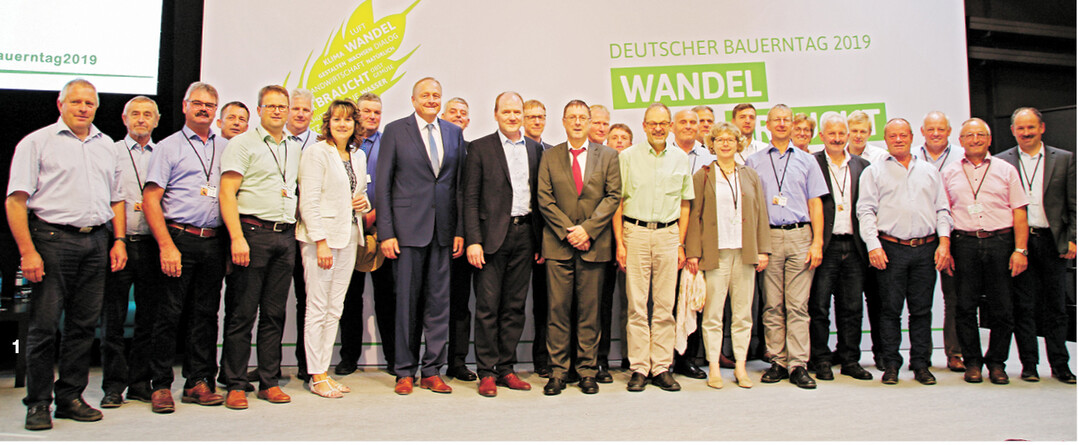 Mit rund 30 Delegierten war der Landesbauernverband in Baden-W�rttemberg nach Schkeuditz gereist.