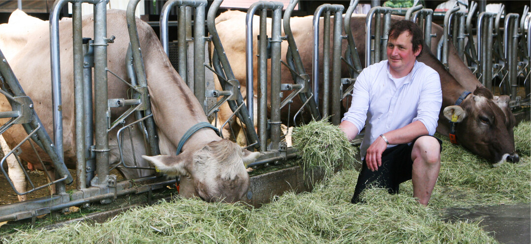 Michael Lerf aus Dennenberg ist Heumilchbauer aus Leidenschaft.�
