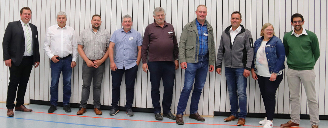 Die Vorstandschaft im Maschinenring Biberach-Ehingen.