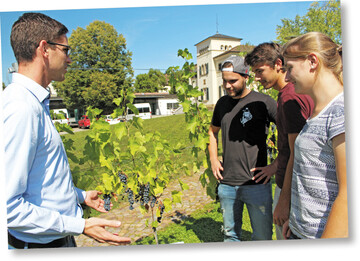Studierende der Lehr- und Versuchsanstalt in Weinsberg.