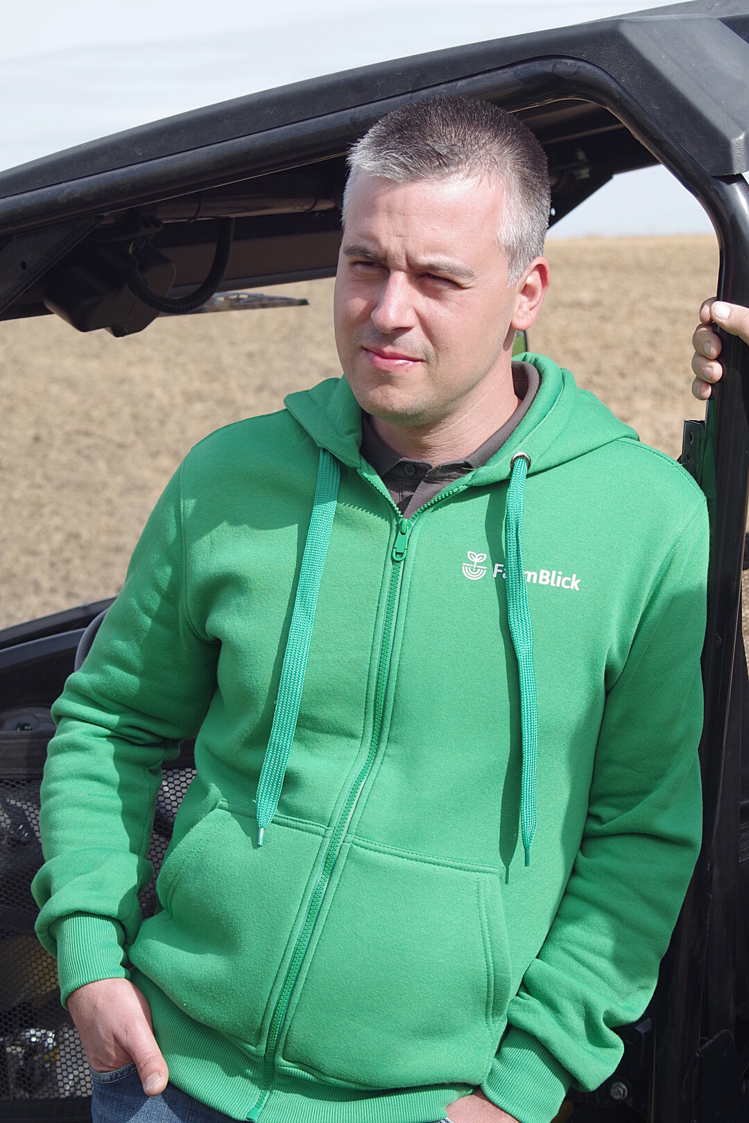 Oliver Martin, Landwirt und Unternehmer, setzt auf Precision Farming.