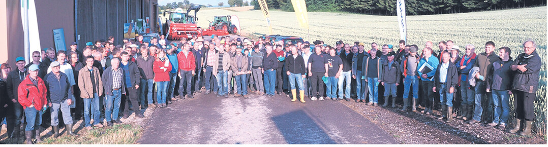 Die Besucher des Feldtages kamen �berwiegend aus den Kreisen Zollernalb, Schwarzwald-Baar, Tuttlingen und Rottweil.