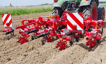 Eine erfolgreiche mechanische Unkrautbek�mpfung bedarf viel Beobachtung und etwas Geschick.