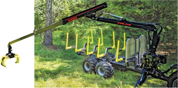 Der neue Forstkran ist ausgelegt auf Vollprofieins�tze.