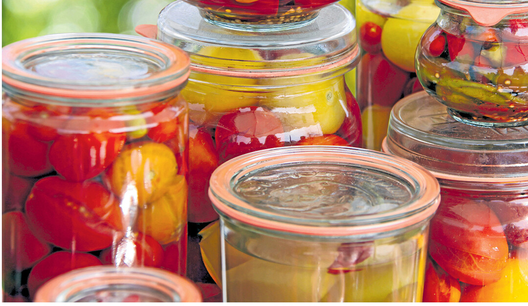 In jedem Glas steckt Gem�se aus dem eigenen Garten aber auch viel Arbeit und Zeit.